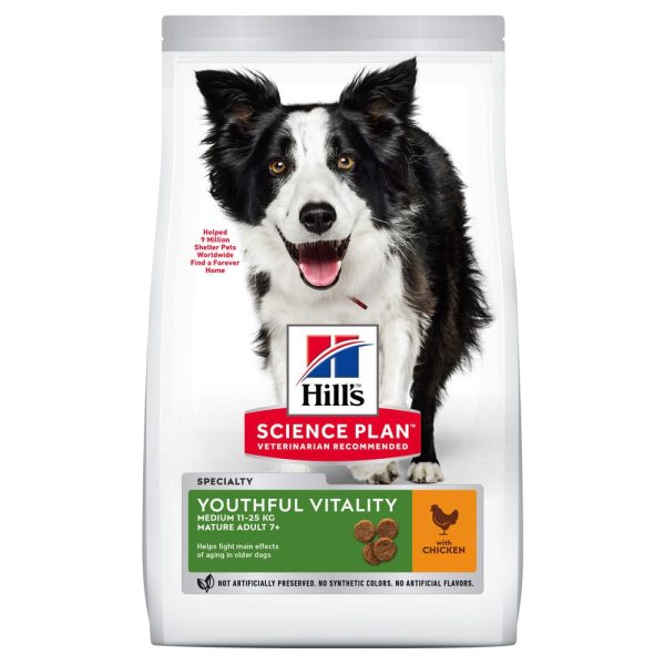 Hill's Canine Medium Senior Vitality 7+ Chicken