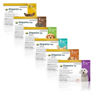 Simparica Chewable Tablets for Dogs - Singles