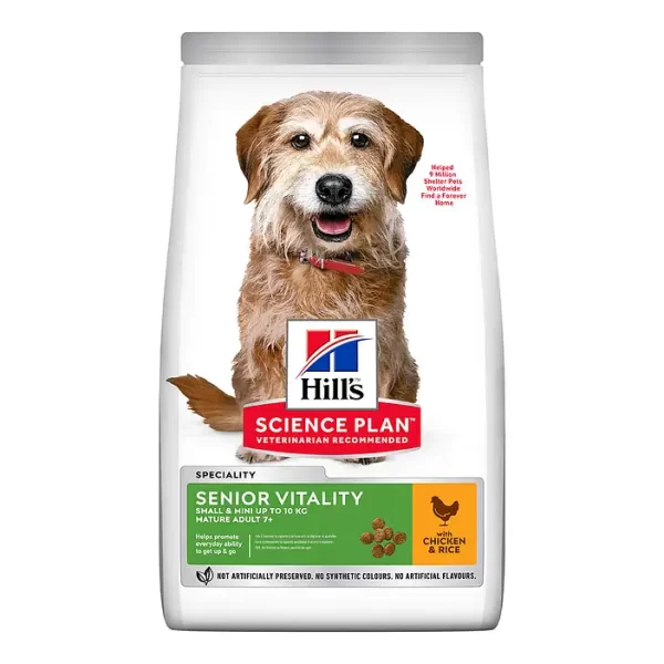 Hill's Canine Small & Mini Senior Vitality 7+ Chicken