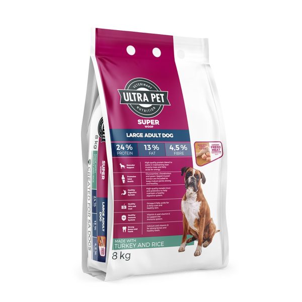 Ultra Dog Superwoof Large Adult Turkey & Rice