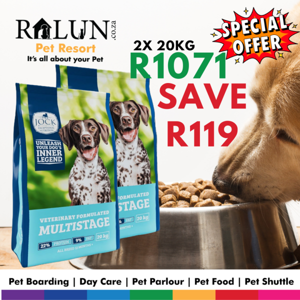 Jock Multistage 20kg - DOUBLE VALUE SALE